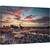 Tablou canvas - Apus de Soare in Marrakech, Maroc, Piata, 80 x 120 cm - - Roveli