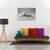 Tablou canvas - Aterizare Pe Luna, Gri, Frunza, Zen, Gradina Zen, Frunze, Toamna, 80 x 120 cm - 2- Roveli