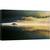 Tablou canvas - Ceata se Presara Peste Raul de Est, Peisaj, Barca, Persoana, Calm, Senin, 50 x 100 cm - - Roveli