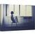 Tablou canvas - Dansatoare, Japonia, Femeie, Fereastra, sedinta, Scaun, 60 x 90 cm - - Roveli