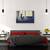 Tablou canvas - Dansatoare, Japonia, Femeie, Fereastra, sedinta, Scaun, 60 x 90 cm - 3- Roveli