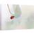 Tablou canvas - Gargarita Pe Hortensie, Gargarita, Moale, Rosu, Frunza, 60 x 90 cm - - Roveli