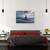Tablou canvas - Maree, Maree, Femeie, Scaun, Stanca, Mare, Apa, 80 x 120 cm - 3- Roveli