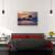 Tablou canvas - Norvegia, Lofoten, Munti, Mare de Nori, Nor, 60 x 90 cm - 3- Roveli