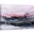 Tablou canvas - Plecand in Zori, Roz, Vant, Batut de Vanturi, Pomi, Apa, 60 x 90 cm - - Roveli