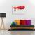 Tablou canvas - Rosii Dezintegrate, Rosie, Bucatarie, Furca, Tacamuri, Fum, 40 x 60 cm - 2- Roveli