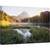Tablou canvas - Tacerea Diminetii, Pod, Munte, Varf, Apa, Soare, 80 x 120 cm - - Roveli