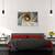 Tablou canvas - Torsional, Arhitectura, Tavan, Barcelona, Spania, Lampa, Model, 80 x 120 cm - 3- Roveli