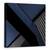 Tablou canvas - X Factor, Abstract, Diagonal, Metal, Linii, Conducte, Industrial, 60 x 60 cm - - Roveli
