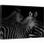 Tablou canvas - Zebra, Zebre, Animal, Intunecos, 40 x 60 cm - - Roveli