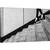 Tablou canvas - Alb-Negru, Strada, Plimbare, Mers, Pantof, 50 x 80 cm - - Roveli