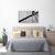 Tablou canvas - Alb-Negru, Strada, Plimbare, Mers, Pantof, 50 x 80 cm - 3- Roveli