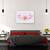 Tablou canvas - Briza, Floare, Roz, Prim-Plan, 80 x 120 cm - 3- Roveli