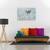 Tablou canvas - Frumusetea Randunicii, Fluture, Lunca, Floare, Aripi, 80 x 120 cm - 2- Roveli