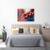 Tablou canvas - In Cel Mai Mare, Macro, Cadere, Apa, Floare, Reflectie, Perla, 75 x 100 cm - 3- Roveli