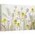 Tablou canvas - Maci si Heleniu, Flori de Maci, Heleniu, Seminte, Vara, Flori, Floral, 80 x 120 cm - - Roveli