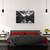 Tablou canvas - Nuante de Gri, Barca, Munte, Dig, 80 x 120 cm - 3- Roveli
