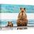 Tablou canvas - Opusi, Kamchatka, Rusia, Natura, Animale, Salbatic, Ursi, 40 x 60 cm - - Roveli