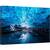 Tablou canvas - Profund, Peisaj, Vatnajokull, Islanda, Ghetar, Albastru, 60 x 90 cm - - Roveli