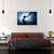 Tablou canvas - Trompeta, Concert, Muzica, Traire, Silueta, Albastru, Performanta, 40 x 60 cm - 3- Roveli