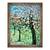 Tablou inramat - Deborah Eve Alastra - Copac cu flori albe, 60 x 80 cm - - Roveli