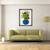 Tablou inramat - Sarah Thompson-Engels - Castron cu frunze si flori, 60 x 80 cm - 2- Roveli