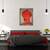 Tablou inramat - Lincoln Seligman - Turban mare si rosu I, 60 x 80 cm - 3- Roveli