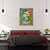 Tablou inramat - Sarah Thompson-Engels - Vaza de flori, 60 x 80 cm - 3- Roveli