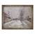 Tablou inramat - Claude Monet - Bulevardul Pontoise acoperit de zapada in Argenteuil, 60 x 80 cm - - Roveli