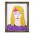 Tablou inramat - Daisy de Villeneuve - Fata blonda cu Headband roz, 60 x 80 cm - - Roveli