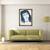Tablou inramat - Daisy de Villeneuve - Fata cu parul bleumarin, 60 x 80 cm - 2- Roveli