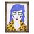 Tablou inramat - Daisy de Villeneuve - Par albastru, 60 x 80 cm - - Roveli