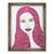 Tablou inramat - Daisy de Villeneuve - Par lung si rosu, 60 x 80 cm - - Roveli