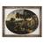 Tablou inramat - Gaspard Poussin Dughet - Peisaj stancos cu vanatori, 60 x 80 cm - - Roveli