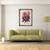 Tablou inramat - Joan Thewsey - Camellia si Iris olandez, 60 x 80 cm - 2- Roveli