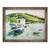Tablou inramat - Tony Fandino - Barca de pescuit la Skiathos, 60 x 80 cm - - Roveli