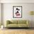 Tablou inramat - Daisy de Villeneuve - Redbag & cizme, 60 x 80 cm - 2- Roveli