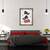 Tablou inramat - Daisy de Villeneuve - Redbag & cizme, 60 x 80 cm - 3- Roveli
