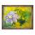 Tablou inramat - Mary Smith - clematis in soarele de seara, 60 x 80 cm - - Roveli