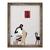 Tablou inramat - Yi Xiao Chen - Cafe Scene cu Matisse, 2016, 60 x 80 cm - - Roveli