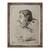 Tablou inramat - Claude Monet - Caricatura lui Jules Didier Omul fluture, c.1858 carbune, inaltat cu creta alba, cu pete, 60 x 80 cm - - Roveli