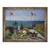 Tablou inramat - Claude Monet - Gradina la Sainte-Adresse, 60 x 80 cm - - Roveli