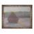 Tablou inramat - Claude Monet - Stiva de grau dezghet, apus de soare, 60 x 80 cm - - Roveli