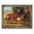 Tablou inramat - Ferdinand Victor Eugene Delacroix - Tigru cu broasca testoasa, 60 x 80 cm - - Roveli
