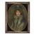 Tablou inramat - James Abbott McNeill Whistler - Albastru si coral, Capota Mica Albastra, 60 x 80 cm - - Roveli