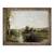 Tablou inramat - Jean Baptiste Camille Corot - Sena si Podul Vechi la Limay, 60 x 80 cm - - Roveli