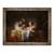 Tablou inramat - Jean-Honore Fragonard - Sarutul furat, 60 x 80 cm - - Roveli