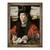 Tablou inramat - Jan Gossaert - Portretul unui comerciant, 60 x 80 cm - - Roveli