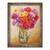 Tablou inramat - Joan Thewsey - Zinnias, 60 x 80 cm - - Roveli