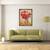 Tablou inramat - Joan Thewsey - Zinnias, 60 x 80 cm - 2- Roveli